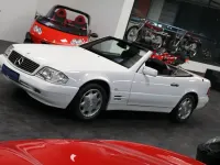 Gebraucht Mercedes SL320 231 PS (169 kW) 1998 Weiß Cabrio