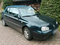 Gebraucht VW Golf Karmann 100 PS (73 kW) 2000 Blau Cabrio