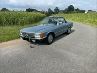 Gebraucht Mercedes SL380 204 PS (150 kW) 1985 Blau Cabrio