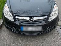 Gebraucht Opel Corsa 2008 Schwarz Kleinwagen