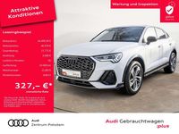 Gebraucht Audi Q3 Sportback S-Line 150 PS (110 kW) 2025 Gletscherweiß metallic SUV