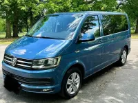 Gebraucht VW T6 Comfortline 150 PS (110 kW) 2015 Blau Van