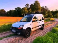 Gebraucht Renault Kangoo 80 PS (58 kW) 2004 Weiß Van / Kleinbus