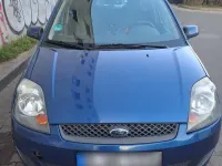 Gebraucht Ford Fiesta 2007 Blau Kleinwagen