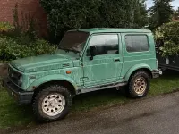 Usata Suzuki Samurai 69 CV (50 kW) 1998 Verde SUV