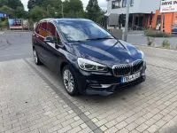 Gebraucht BMW 218 Gran Tourer Luxury Line 150 PS (110 kW) 2019 Blau Van / Kleinbus