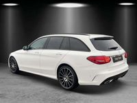 gebraucht Mercedes C300 d T AMG Night LED Memo SpurPkt Comand Hifi