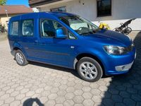 Usata VW Caddy 86 CV (63 kW) 2012 Blu Monovolume