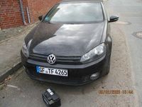 Gebraucht VW Golf Cabriolet Exclusive 122 PS (89 kW) 2012 Schwarz Cabrio