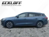 Neu Ford Focus Titanium X 125 PS (91 kW) 2025 Blau Kombi
