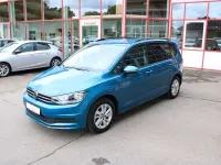 Gebraucht VW Touran Comfortline 150 PS (110 kW) 2021 Blau Van / Kleinbus