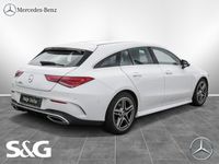 gebraucht Mercedes CLA220 Shooting Brake d AMG RüKam+Distro+MBUX