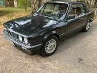 Gebraucht BMW 325 Cabriolet 170 PS (125 kW) 1990 Schwarz Cabrio