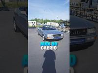 Gebraucht Audi Cabriolet 116 PS (85 kW) 1995 Silber Cabrio