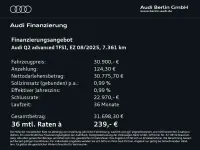 Gebraucht Audi Q2 Advanced Plus 150 PS (110 kW) 2025 Navarrablau metallic SUV