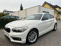 Gebraucht BMW 116 Advantage 109 PS (80 kW) 2016 Weiß Kleinwagen