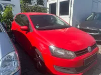 Gebraucht VW Polo Trendline 60 PS (44 kW) 2012 Flashrot Kleinwagen