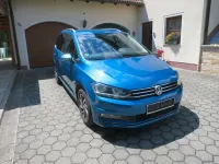 Gebraucht VW Touran Sound 150 PS (110 kW) 2017 Blau Van / Kleinbus