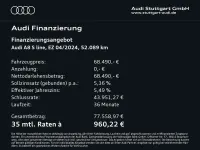 Gebraucht Audi A8 S-Line 286 PS (210 kW) 2024 Mythosschwarz metallic Limousine