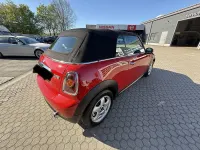 Usata Mini Cooper Cabriolet 120 CV (88 kW) 2009 Rosso Cabrio