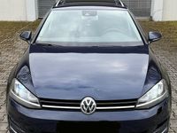 Gebraucht VW Golf VII LOUNGE 110 PS (80 kW) 2015 Blau Kombi