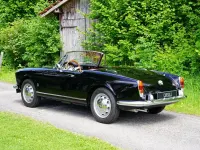 Gebraucht Alfa Romeo Giulia Spider Veloce 111 PS (81 kW) 1962 Schwarz Cabrio