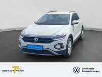 Gebraucht VW T-Roc Life 110 PS (80 kW) 2022 Weiß SUV