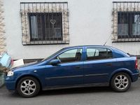 Gebraucht Opel Astra 86 PS (63 kW) 2002 Blau Limousine