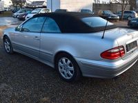 Gebraucht Mercedes CLK200 Avantgarde 136 PS (100 kW) 2000 Silber Cabrio