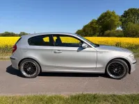 Second-hand BMW 116 122 CP (89 kW) 2008 Argintiu Hatchback