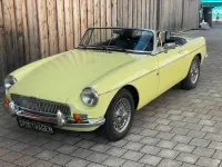 Usata MG B 95 CV (69 kW) 1976 Giallo Cabrio