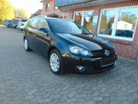 Gebraucht VW Golf VI Style 105 PS (77 kW) 2012 Schwarz Kombi