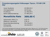 Neu VW Tayron Style 150 PS (110 kW) 2026 Gruen SUV