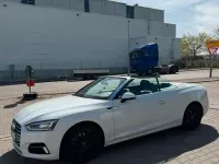 Gebraucht Audi A5 Cabriolet 190 PS (139 kW) 2018 Weiß Cabrio