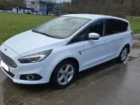 Gebraucht Ford S-MAX Titanium 150 PS (110 kW) 2019 Weiß Van / Kleinbus