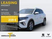 Gebraucht VW T-Cross R-line 116 PS (85 kW) 2024 Weiß SUV