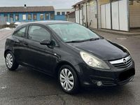 Gebraucht Opel Corsa 90 PS (66 kW) 2008 Schwarz Kleinwagen