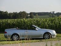 Gebraucht Mercedes CLK200 Avantgarde 163 PS (119 kW) 2001 Silber metallic Cabrio
