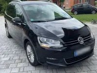 Gebraucht VW Sharan Cup 140 PS (102 kW) 2015 Schwarz Van / Kleinbus