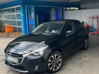 Gebraucht Mazda 2 90 PS (66 kW) 2015 Schwarz Kleinwagen
