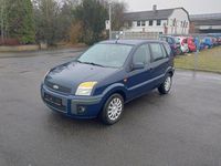 Gebraucht Ford Fusion Style 80 PS (58 kW) 2010 Blau Kleinwagen