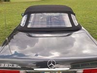 Gebraucht Mercedes SL380 1984 Schwarz Cabrio