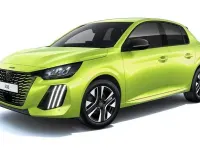 Neu Peugeot 208 Allure 101 PS (74 kW) 2026 Gelb Kleinwagen