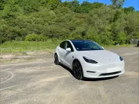 Gebraucht Tesla Model Y Performance 392 kW (534 PS) 2022 Weiß SUV