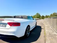 Gebraucht Audi A5 Cabriolet S-Line 190 PS (139 kW) 2015 Weiß Cabrio