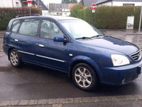 Gebraucht Kia Carens 126 PS (92 kW) 2004 Blau Van / Kleinbus