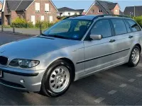Brugt BMW 320 150 HK (110 kW) 2005 Sølv Stationcar