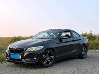 Gebraucht BMW 218 Sport Line 150 PS (110 kW) 2017 Schwarz Coupé