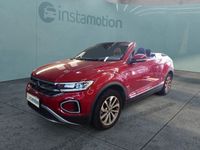 Gebraucht VW T-Roc Cabriolet Style 150 PS (110 kW) 2022 Rot Cabrio