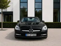 Gebraucht Mercedes SLK200 184 PS (135 kW) 2011 Schwarz Cabrio